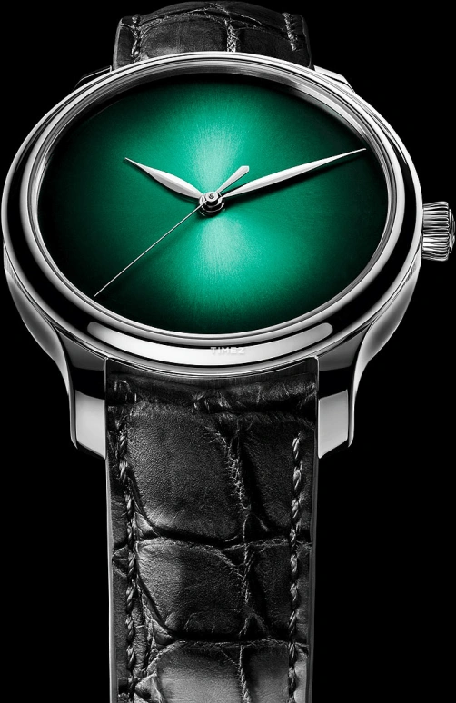 H. Moser & Cie,Endeavour 40.80mm,40.80mm,White Gold,Green,Handwound,168hours,In-house Caliber,1343,1343-0211