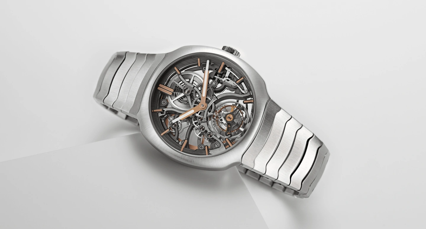 H. Moser & Cie,Streamliner 40mm,40mm,Stainless Steel,Black,Automatic,Tourbillon,72hours,6814,6814-1200