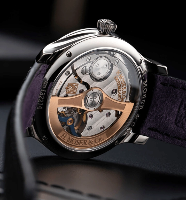 H. Moser & Cie,Endeavour 40mm,40mm,Stainless Steel,Black,Automatic,72hours,In-house Caliber,1200,1200-1239