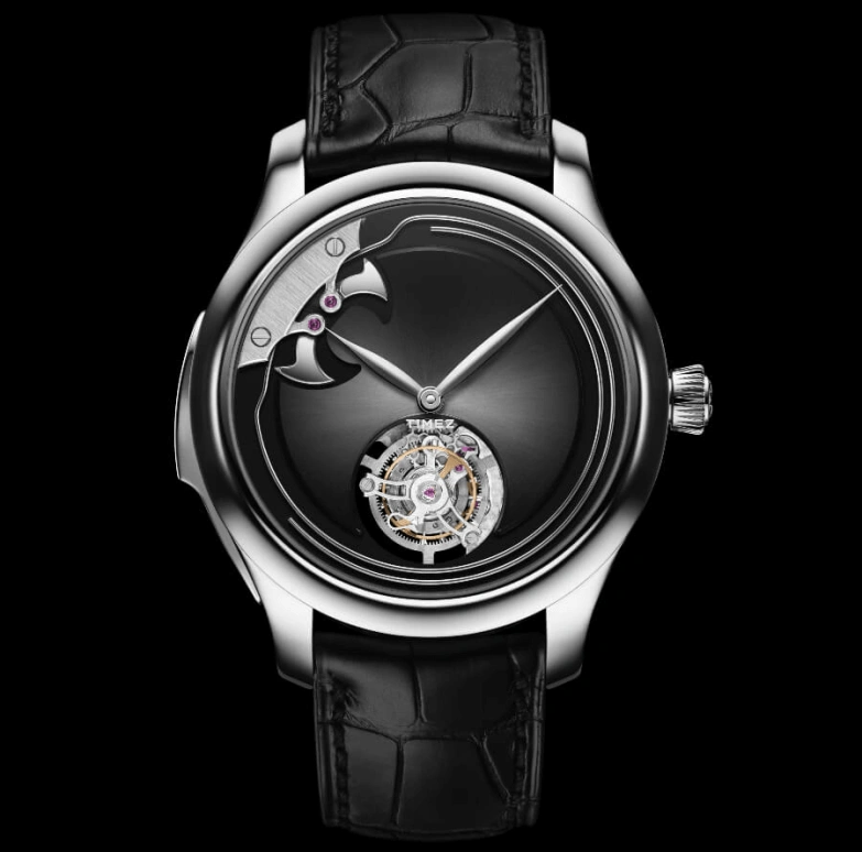 H. Moser & Cie,Endeavour 43mm,43mm,White Gold,Black,Handwound,Tourbillon,Minute Repeater,1903,1903-0200