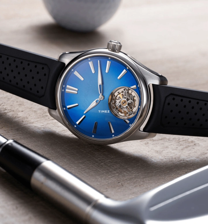 H. Moser & Cie,Pioneer 40mm,40mm,Stainless Steel,Blue,Automatic,Tourbillon,72hours,3804,3804-1208