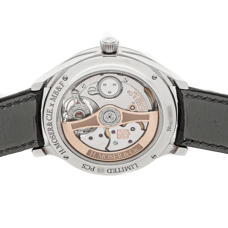H. Moser & Cie,Endeavour 42mm,42mm,Stainless Steel,Blue,Automatic,Tourbillon,72hours,1810,1810-1200