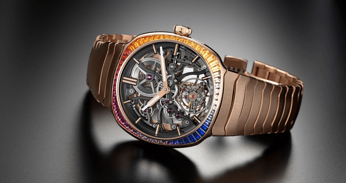 H. Moser & Cie,Streamliner 40mm,40mm,Red Gold,Grey,Automatic,Tourbillon,72hours,6814,6814-0401