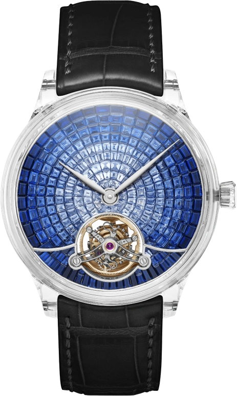 H. Moser & Cie,Venturer 39mm,39mm,White Gold,Automatic,Power Reserve Indicator,Tourbillon Escapement,2802,2802-1000