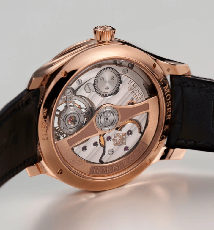H. Moser & Cie,Endeavour 40mm,40mm,Red Gold,Black,Automatic,Tourbillon,72hours,1804,1804-0403