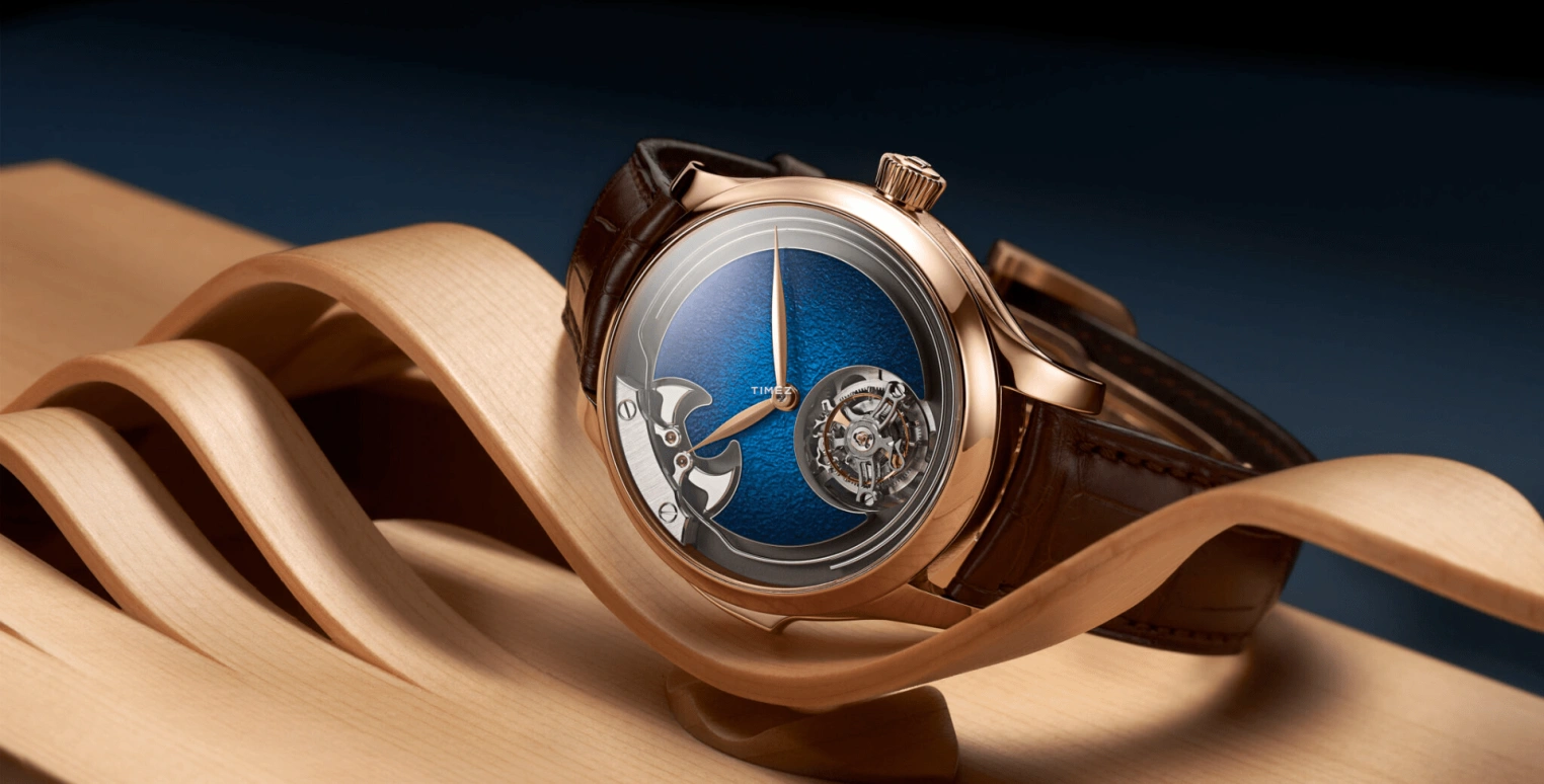 H. Moser & Cie,Endeavour 40mm,40mm,Red Gold,Blue,Cham Blue,Handwound,Tourbillon,Minute Repeater,1904,1904-0400