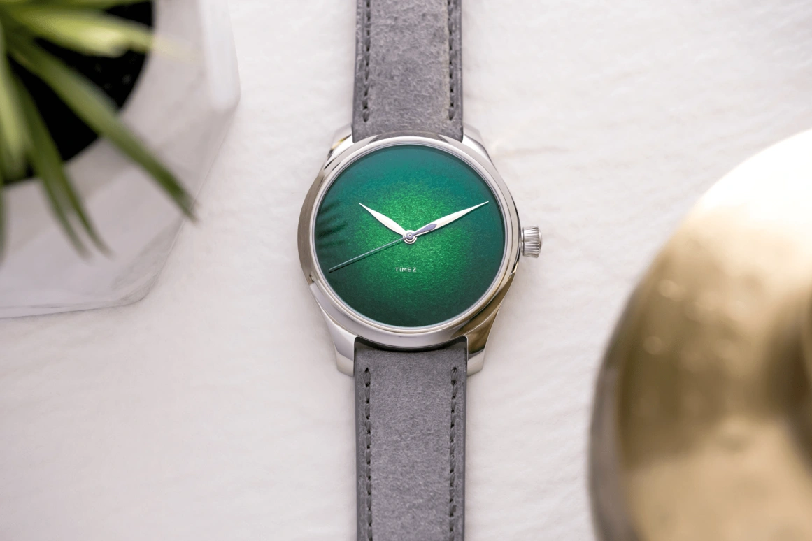 H. Moser & Cie,Endeavour 40mm,40mm,Stainless Steel,Dark Green,Green,Automatic,72hours,In-house Caliber,1200,1200-1233