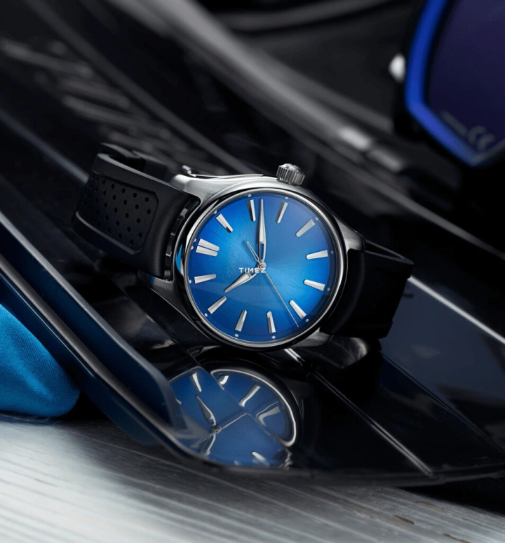 H. Moser & Cie,Pioneer 40mm,40mm,Stainless Steel,Blue,Automatic,72hours,In-house Caliber,3200,3200-1217