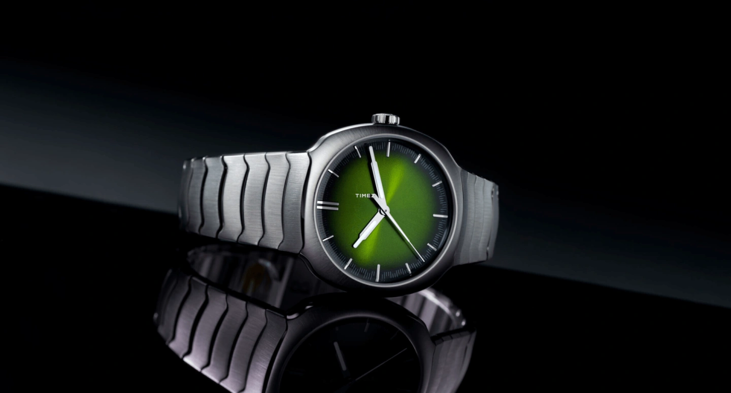 H. Moser & Cie,Streamliner 40mm,40mm,Stainless Steel,Green,Automatic,72hours,In-house Caliber,6201,6201-1200