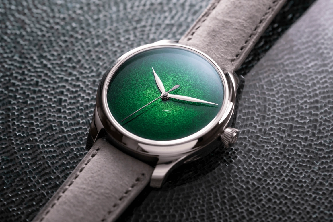H. Moser & Cie,Endeavour 40mm,40mm,Stainless Steel,Dark Green,Green,Automatic,72hours,In-house Caliber,1200,1200-1233