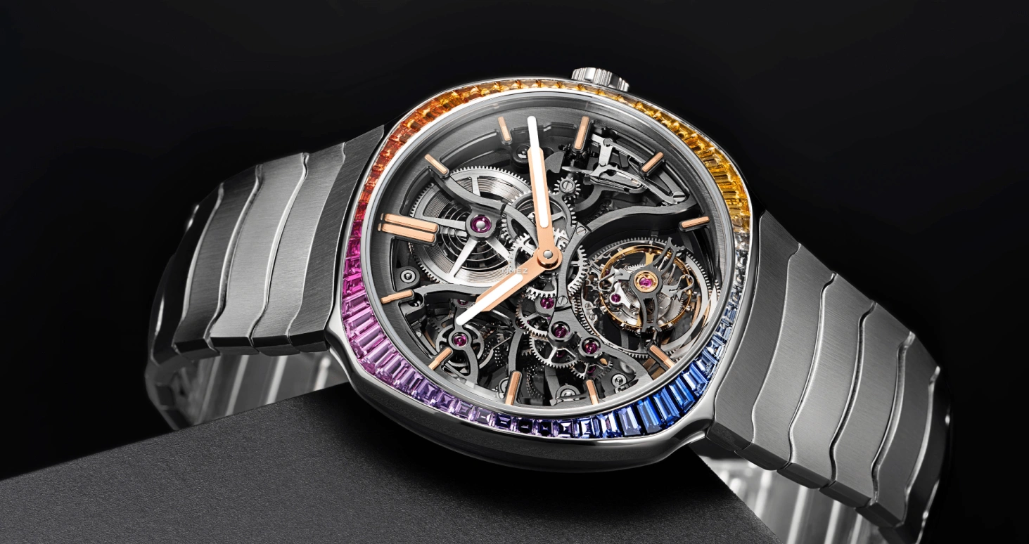 H. Moser & Cie,Streamliner 40mm,40mm,Stainless Steel,Black,Automatic,Tourbillon,72hours,6814,6814-1201