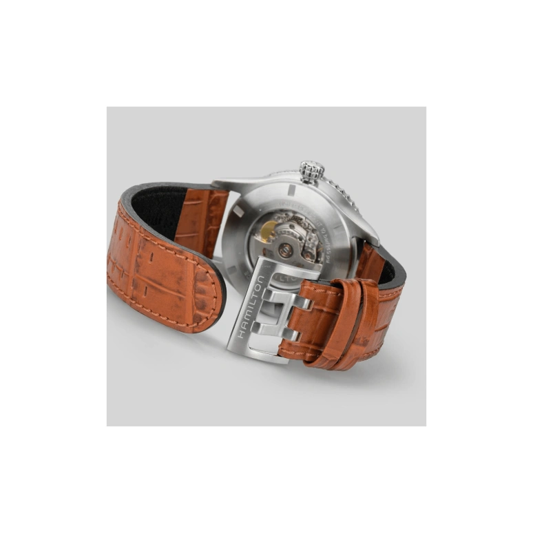 Hamilton,Khaki Aviation 44mm,44mm,Stainless Steel,Blue,Automatic,Date,80hours,H76715540