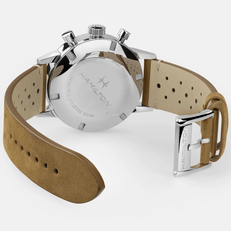 Hamilton,American Classic 40mm,40mm,Stainless Steel,Blue,Handwound,Chronograph,60hours,H38429541