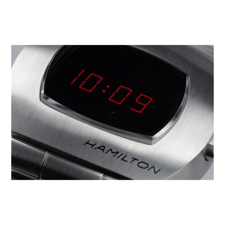 Hamilton,American Classic 40.80x34.70mm,40.80x34.70mm,Stainless Steel,Black,Sapphire,Crystal Glass,Closed,H52414130