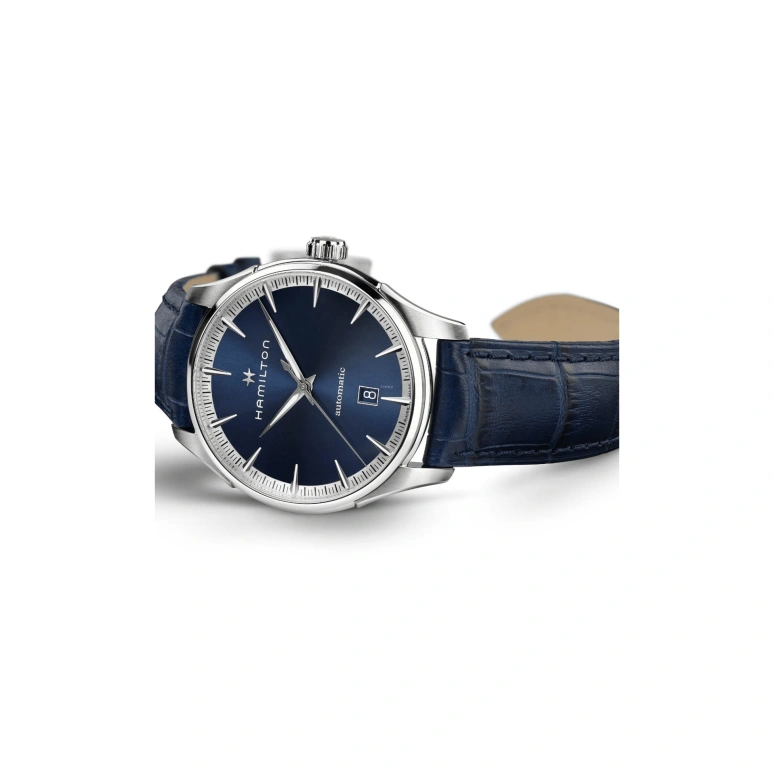 Hamilton,Jazzmaster 40mm,40mm,Stainless Steel,Blue,Automatic,80hours,In-house Caliber,H32475640