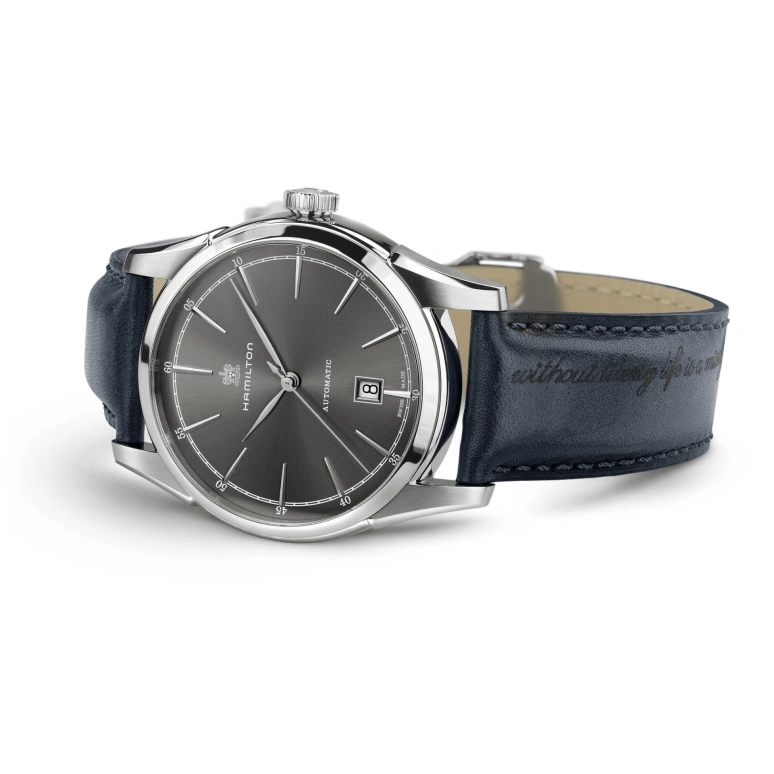 Hamilton,American Classic 42mm,42mm,Stainless Steel,Grey,Automatic,Day,80hours,H42415691
