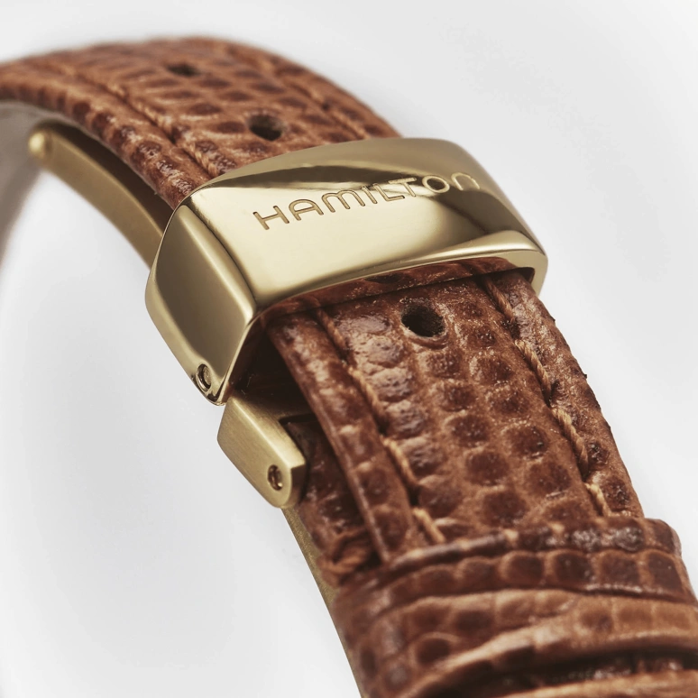 Hamilton,Ventura ,Stainless Steel,Yellow Gold,White,Quartz,26280hours,Glass,H24101511