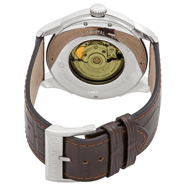 Hamilton,American Classic 46mm,46mm,Stainless Steel,Black,Automatic,Day,Sapphire,Crystal Glass,H37715535