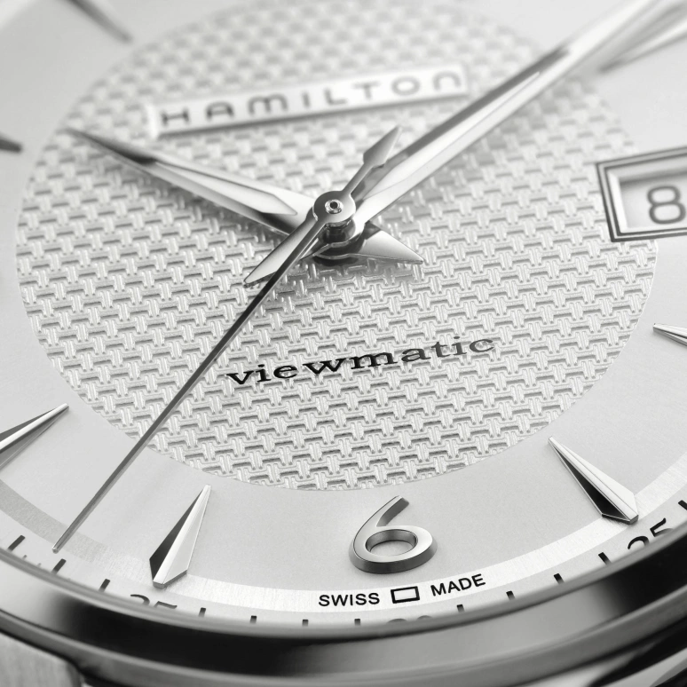 Hamilton,Jazzmaster 40mm,40mm,Stainless Steel,Silver,Automatic,Chronograph,Date,H32515555