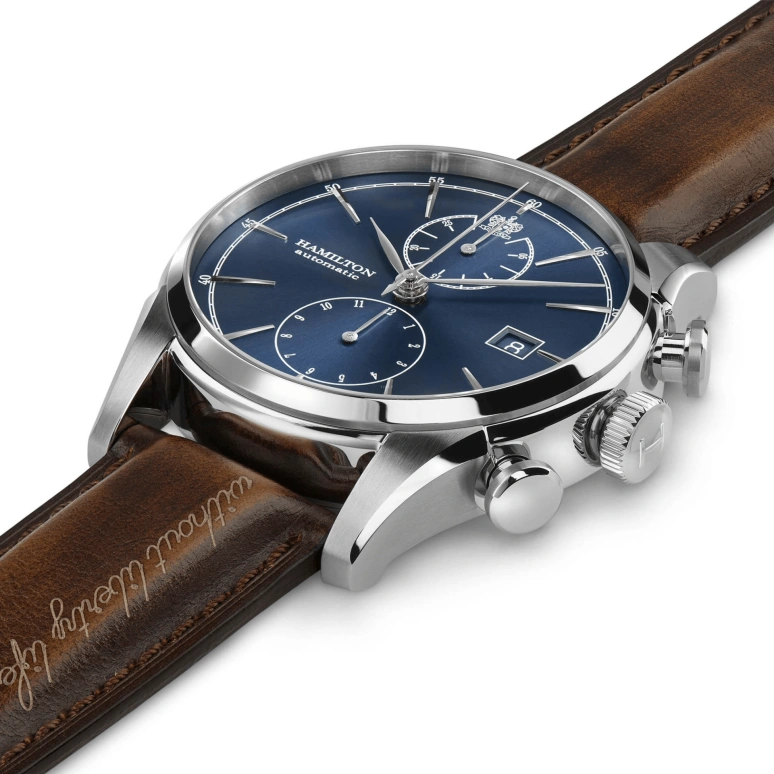 Hamilton,American Classic 42mm,42mm,Stainless Steel,Blue,Automatic,60hours,In-house Caliber,H32416541