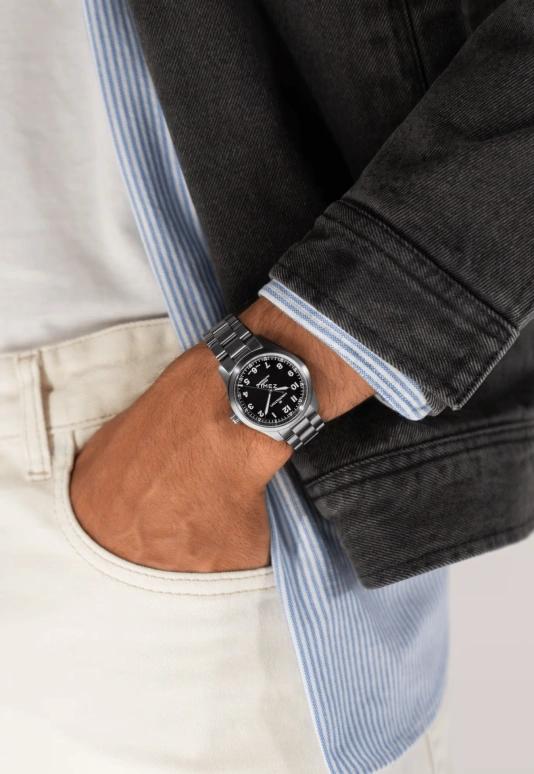 Hamilton,Khaki Field 36mm,36mm,Titanium,Black,Automatic,80hours,In-house Caliber,H70235130
