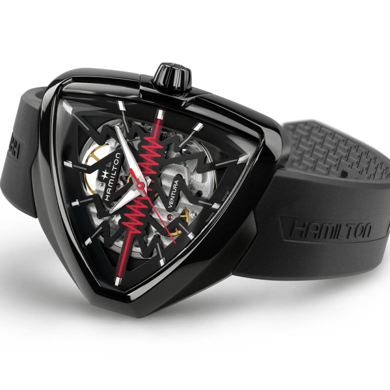 Hamilton,Ventura 42.50x44.60mm,42.50x44.60mm,Stainless Steel,Black,Automatic,80hours,In-house Caliber,H24535331