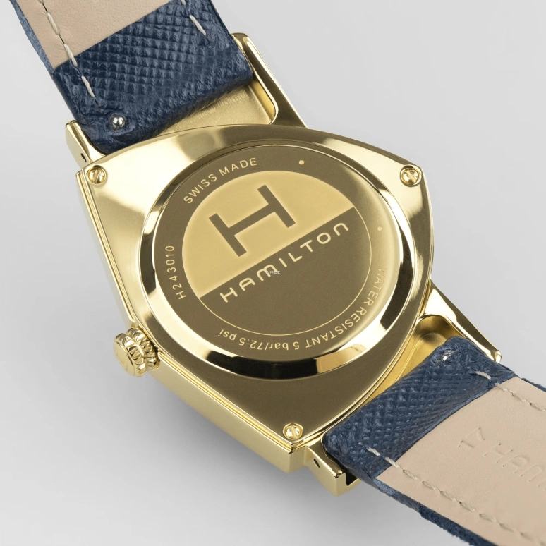 Hamilton,Ventura 32.30x50.30mm,32.30x50.30mm,Stainless Steel,Blue,Quartz,Hardlex,Other,H24301941
