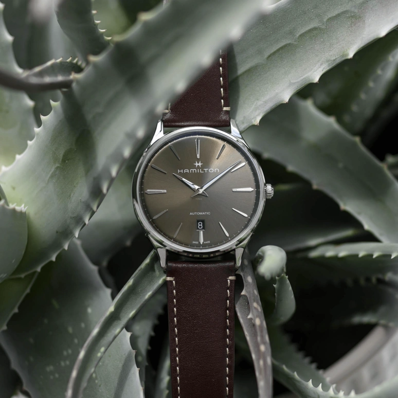 Hamilton,Jazzmaster 40mm,40mm,Stainless Steel,Green,Automatic,42hours,Sapphire,Crystal Glass,H38525561