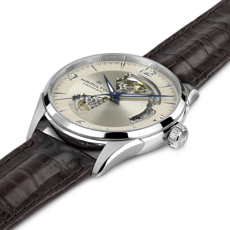 Hamilton,Jazzmaster 42mm,42mm,Stainless Steel,White,Automatic,80hours,In-house Caliber,H32705521