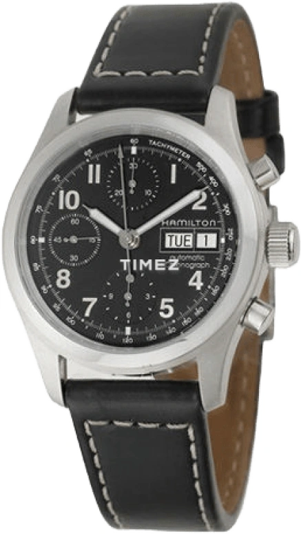 Hamilton,Khaki Action 38mm,38mm,Stainless Steel,Black,Sapphire,Crystal Glass,Closed,H71456733