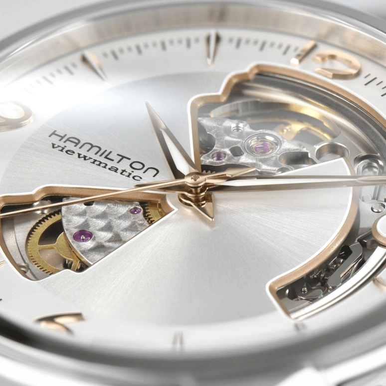 Hamilton,Jazzmaster 40mm,40mm,Stainless Steel,Silver,Automatic,Chronograph,Date,H32565555