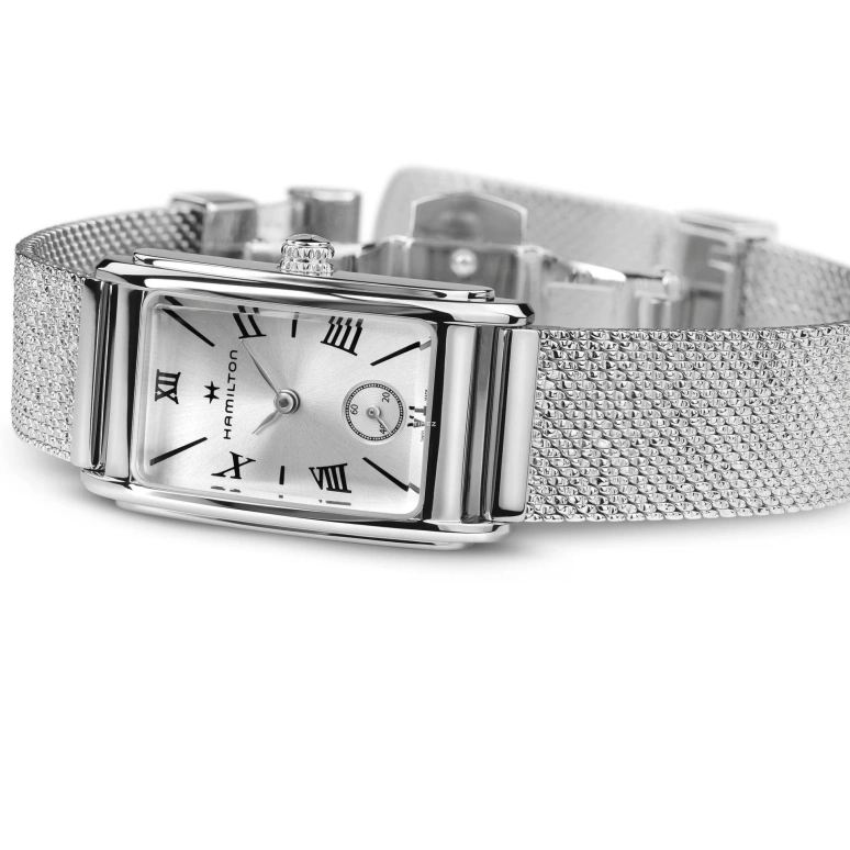 Hamilton,American Classic 18.70x27mm,18.70x27mm,Stainless Steel,Silver,Quartz,26280hours,Sapphire,Crystal Glass,H11221150