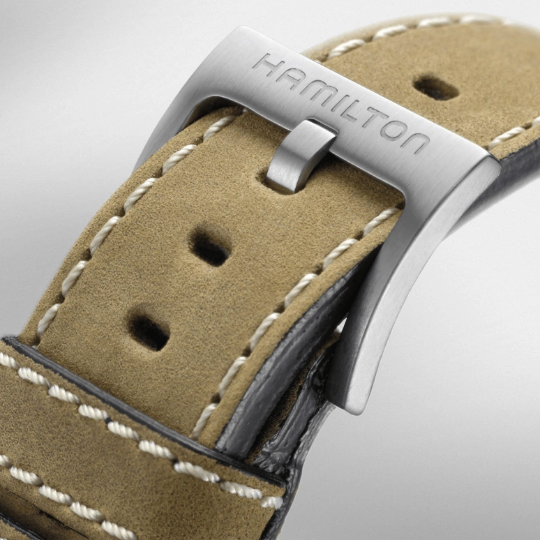 Hamilton,Khaki Field 42mm,42mm,Stainless Steel,Black,Automatic,Chronograph,Date,Day,H71616535