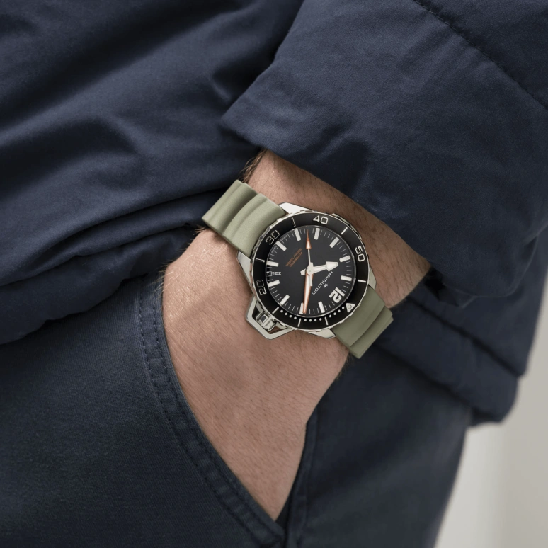 Hamilton,Khaki Navy 41mm,41mm,Stainless Steel,Black,Automatic,Sapphire,Crystal Glass,Round,H77455330