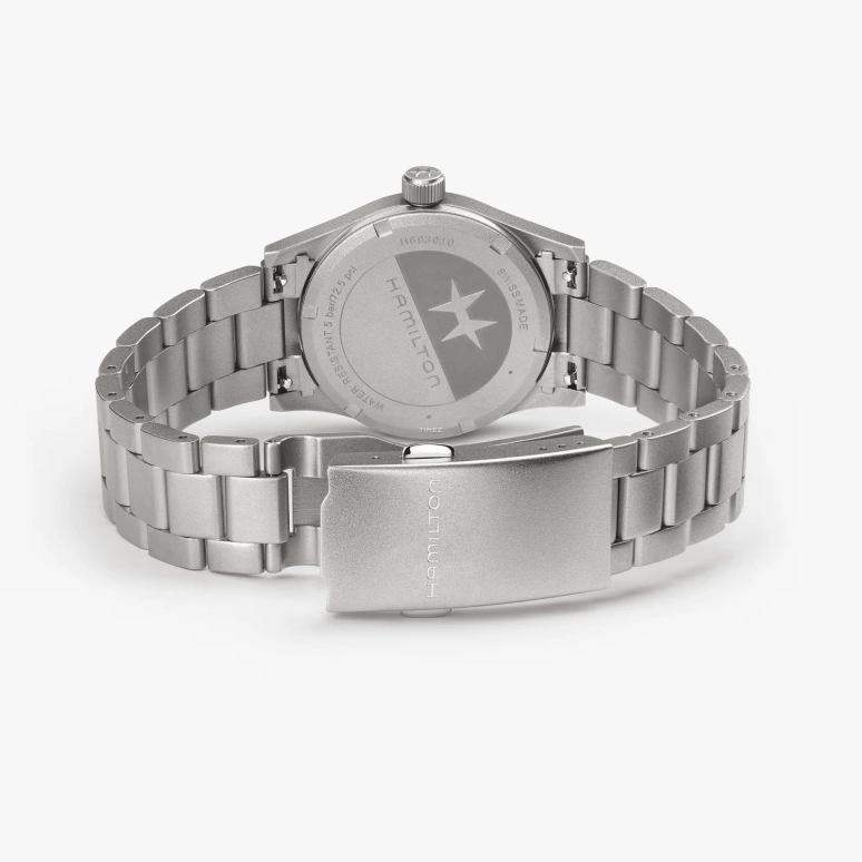 Hamilton,Khaki Field 33mm,33mm,Stainless Steel,Black,Quartz,Sapphire,Glass,Round,H69301130