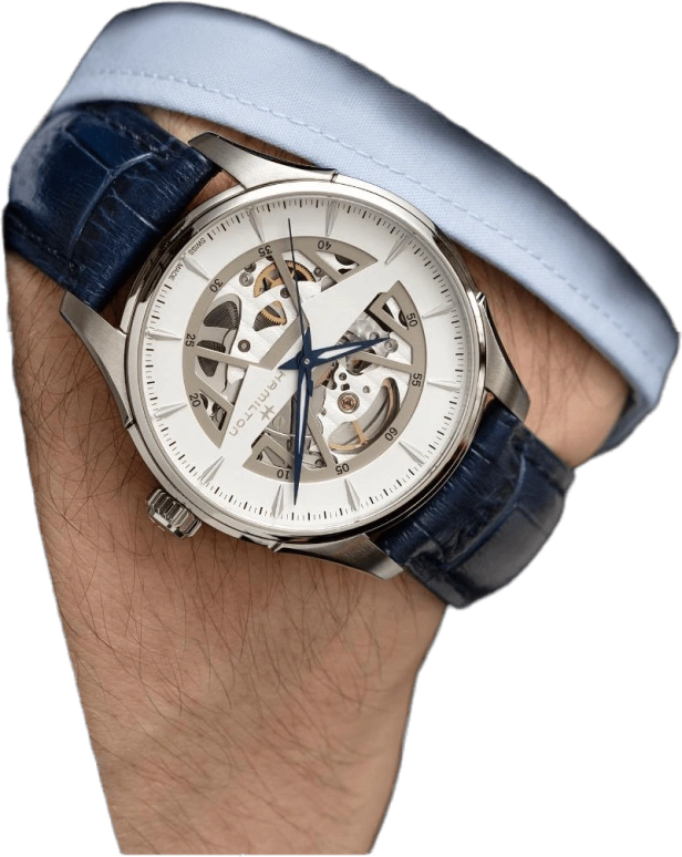 Hamilton,Jazzmaster 40mm,40mm,Stainless Steel,Silver,White,Automatic,80hours,In-house Caliber,H42535610