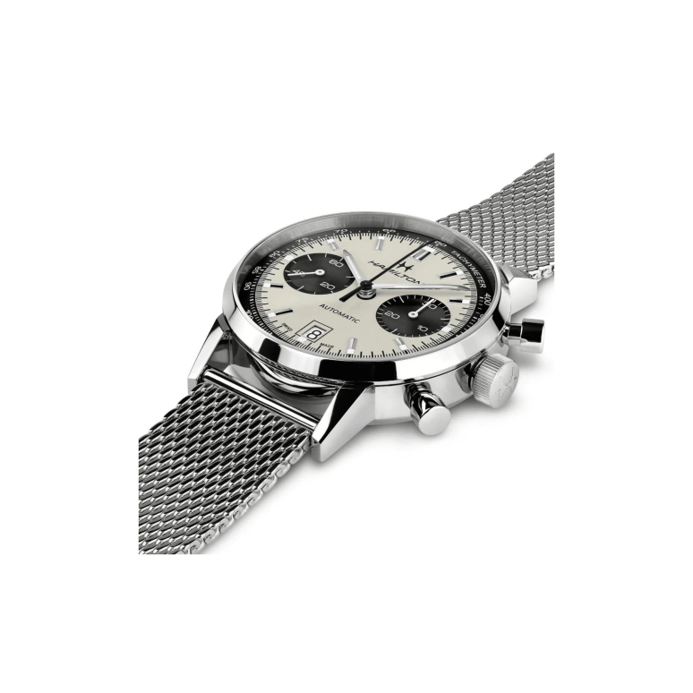 Hamilton,American Classic 40mm,40mm,Stainless Steel,Silver,Automatic,Chronograph,Date,H38416111