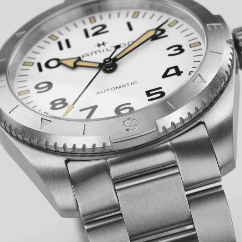 Hamilton,Khaki Field 37mm,37mm,Stainless Steel,White,Automatic,80hours,In-house Caliber,H70225110