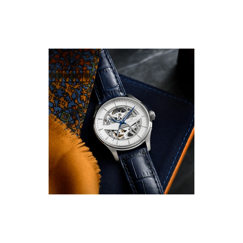 Hamilton,Jazzmaster 40mm,40mm,Stainless Steel,Silver,White,Automatic,80hours,In-house Caliber,H42535610