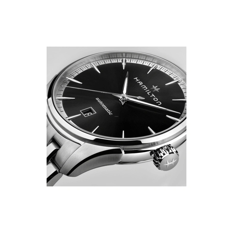 Hamilton,Jazzmaster 40mm,40mm,Stainless Steel,Black,Automatic,80hours,In-house Caliber,H32475130