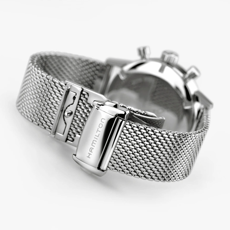 Hamilton,American Classic 40mm,40mm,Stainless Steel,Blue,Handwound,Chronograph,60hours,H38429541