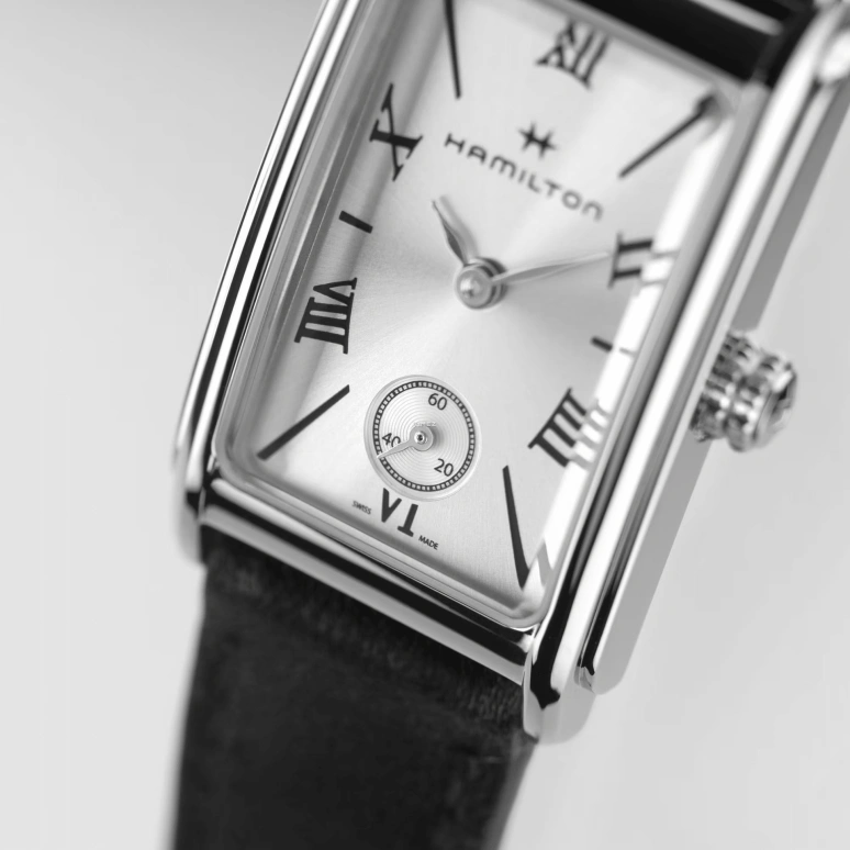 Hamilton,American Classic 18.70x27mm,18.70x27mm,Stainless Steel,Silver,Quartz,26280hours,Sapphire,Crystal Glass,H11221750