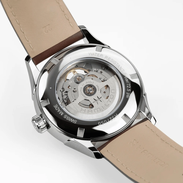 Hamilton,Jazzmaster 42mm,42mm,Stainless Steel,Khaki Green,Automatic,80hours,In-house Caliber,H32705560