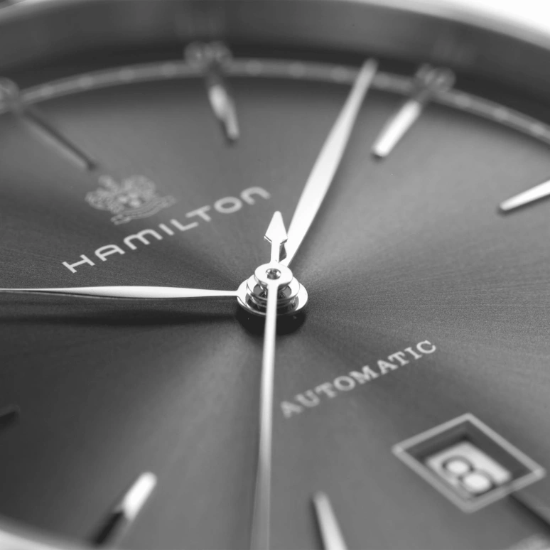 Hamilton,American Classic 42mm,42mm,Stainless Steel,Grey,Automatic,Date,80hours,H42415591