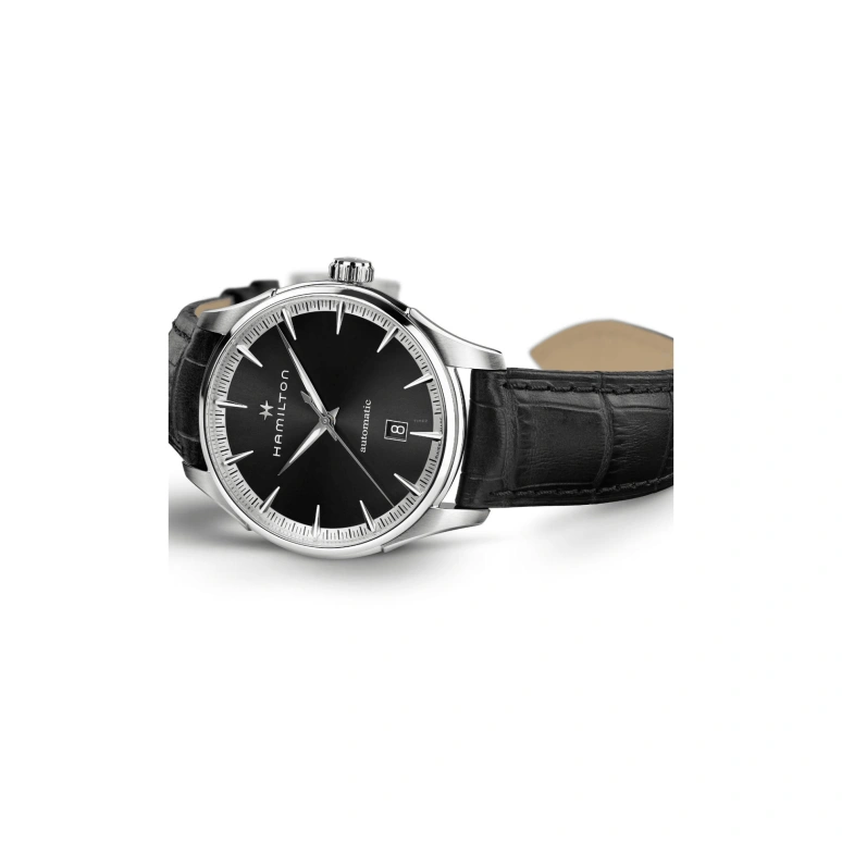 Hamilton,Jazzmaster 40mm,40mm,Stainless Steel,Black,Automatic,80hours,In-house Caliber,H32475730