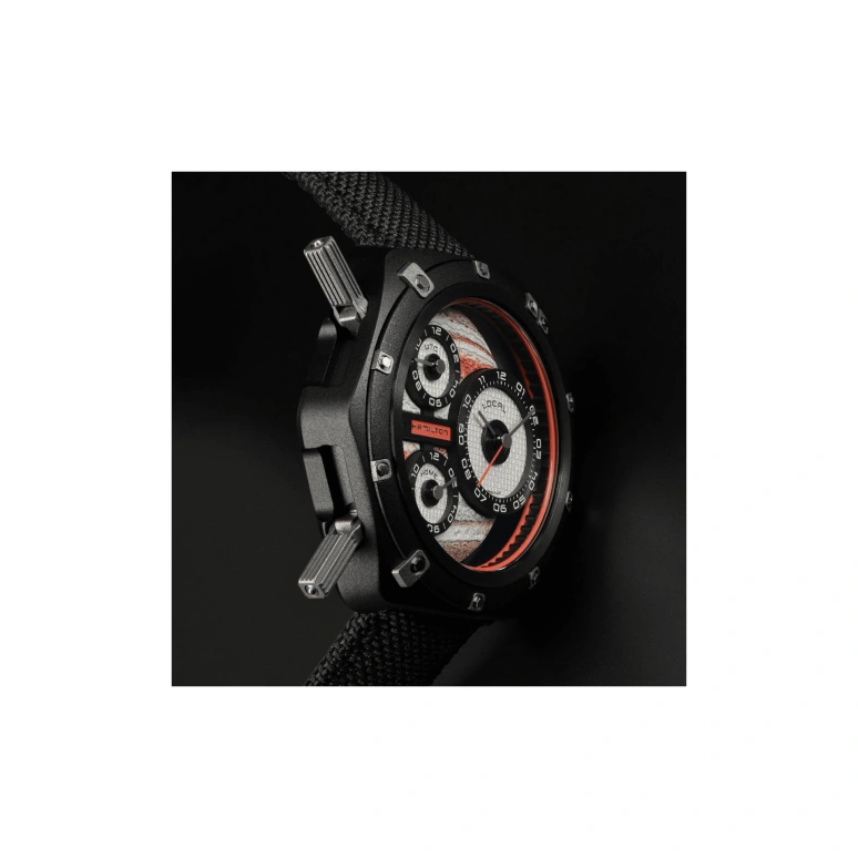 Hamilton,American Classic 49x52mm,49x52mm,Titanium,Gunmetal,White,Black,Orange,Automatic,38hours,Sapphire,Crystal Glass,H51598990