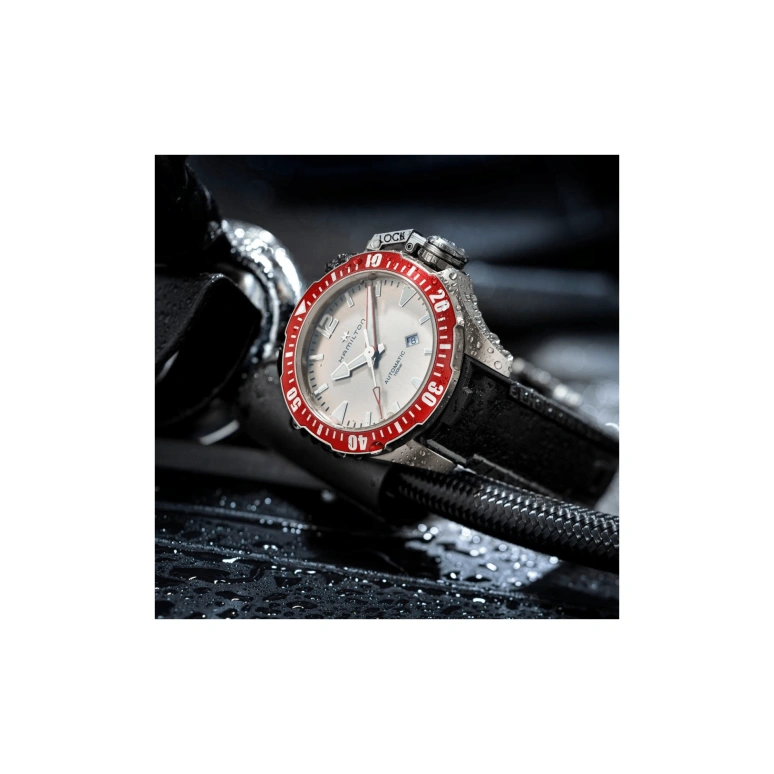 Hamilton,Khaki Navy 46mm,46mm,Titanium Gold,Automatic,80hours,In-house Caliber,H77805380