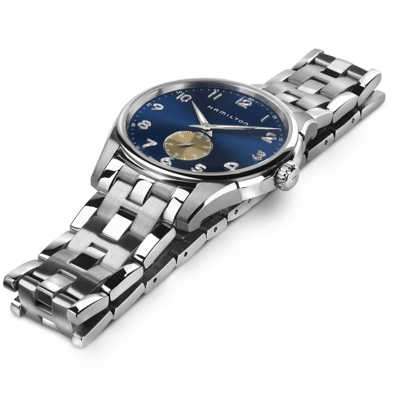 Hamilton,Jazzmaster 40mm,40mm,Stainless Steel,Blue,Quartz,26280hours,Sapphire,Crystal Glass,H38411140