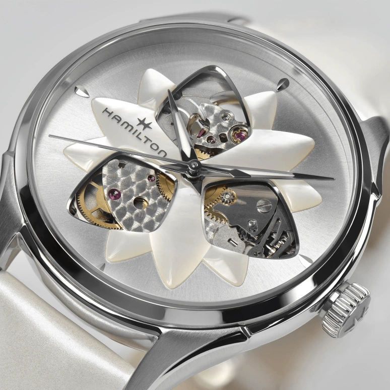 Hamilton,Jazzmaster 34mm,34mm,Stainless Steel,Skeleton,Automatic,80hours,In-house Caliber,H32115991