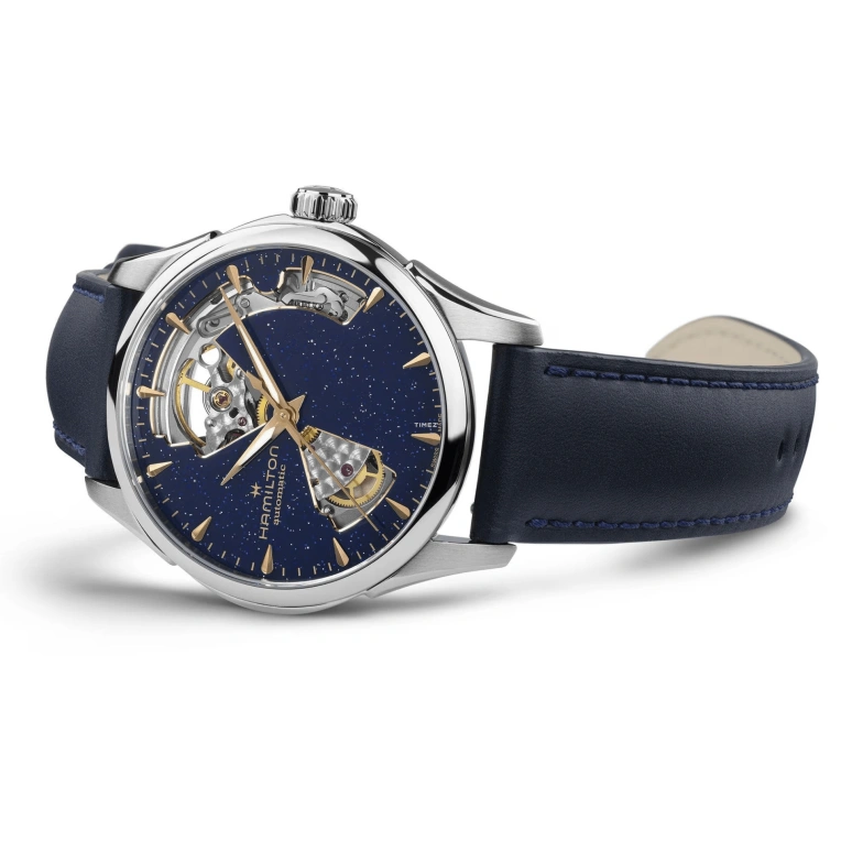 Hamilton,Jazzmaster 36mm,36mm,Stainless Steel,Blue,Automatic,80hours,In-house Caliber,H32215642